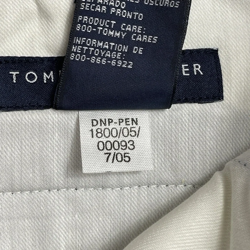 Tommy Hilfiger Shorts Mens 40 Blue Pleated Casual‎ Travel Golf Vacation Preppy